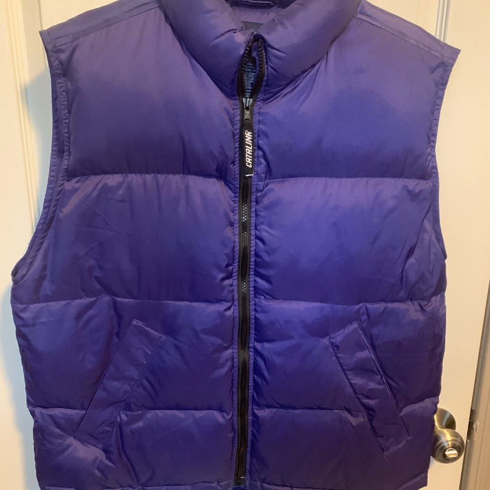 Catalina Rich Blue/Purple Quilted Vest